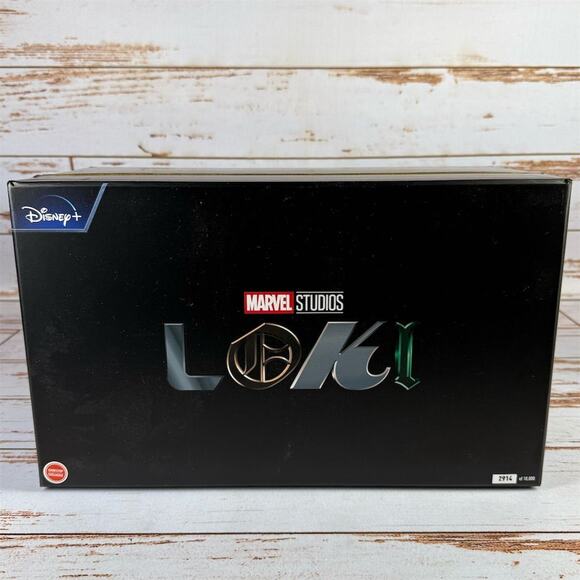 Marvel Studios Loki Helmet Crown Replica Set Collectible Open Box - Picture 1 of 8